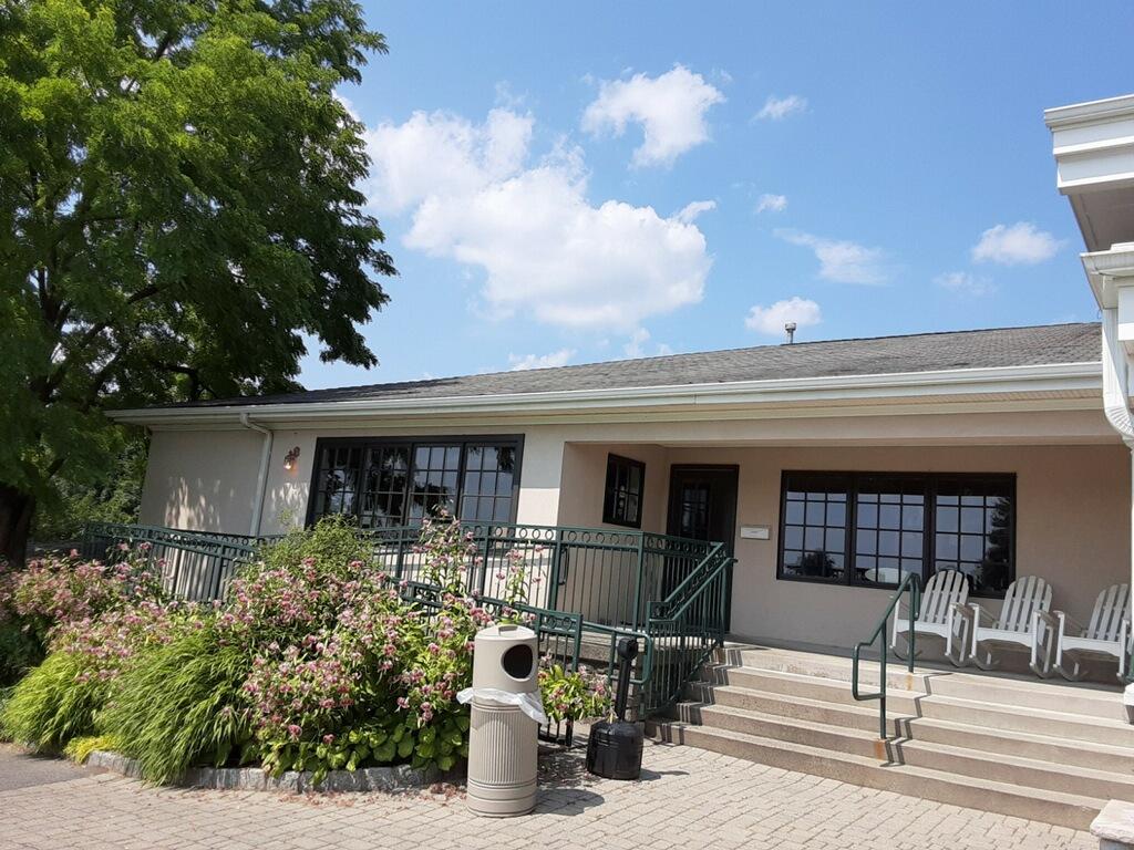 newly installed seamless gutters